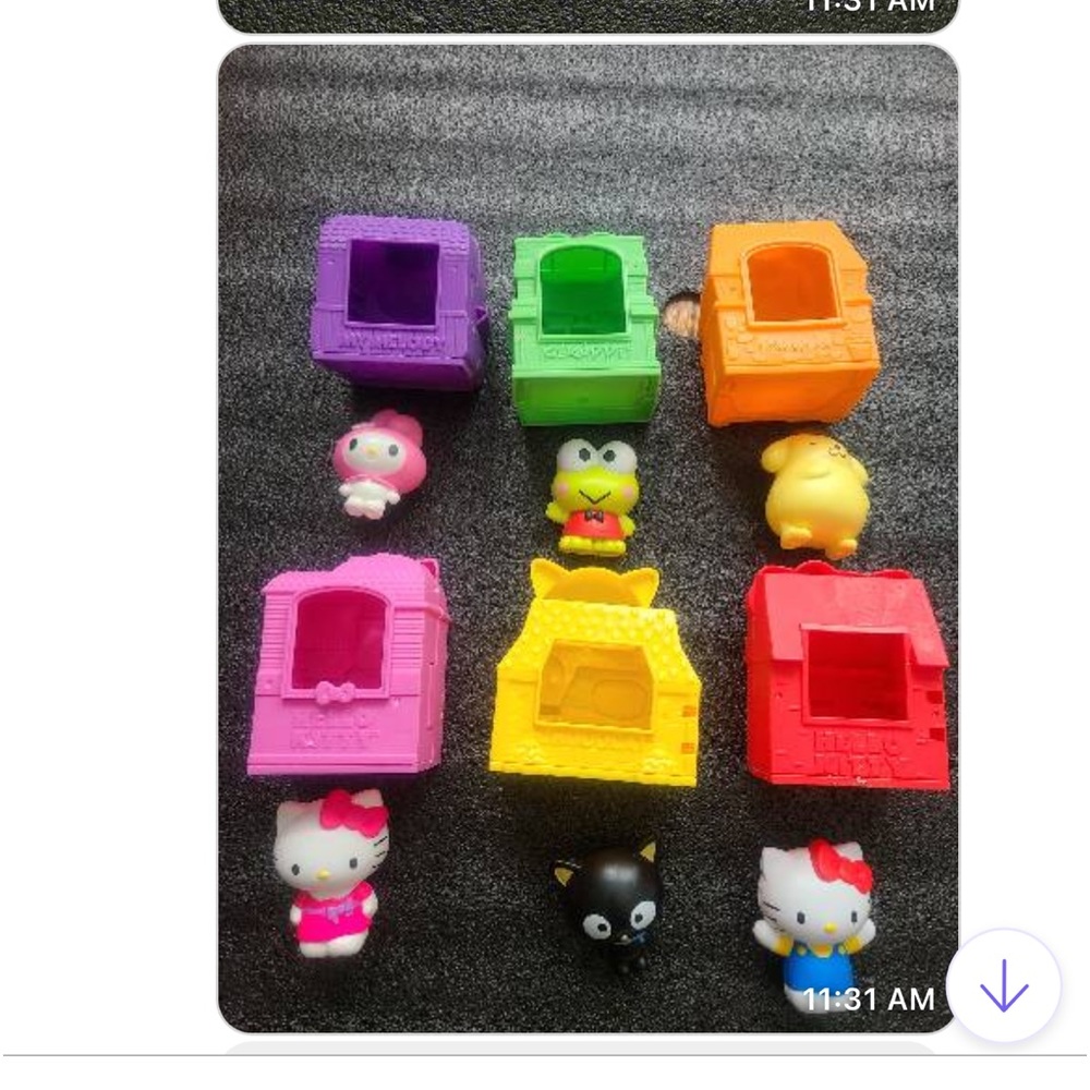 Hello kitty Macdonald collection shopkins